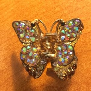 One-of-a-kind Jewel Butterfly Hair Clip